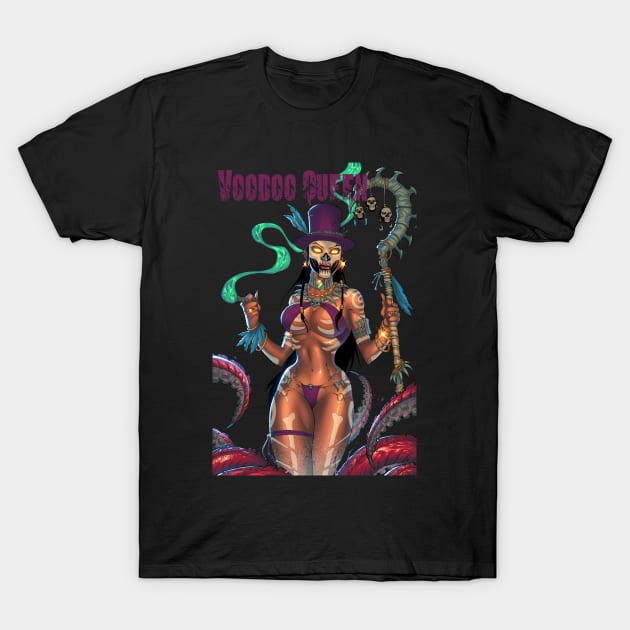 voodoo Queen T-Shirt by AnthonyFigaro1